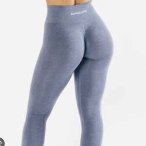 Alphalete French Blue Amplify Leggings.
